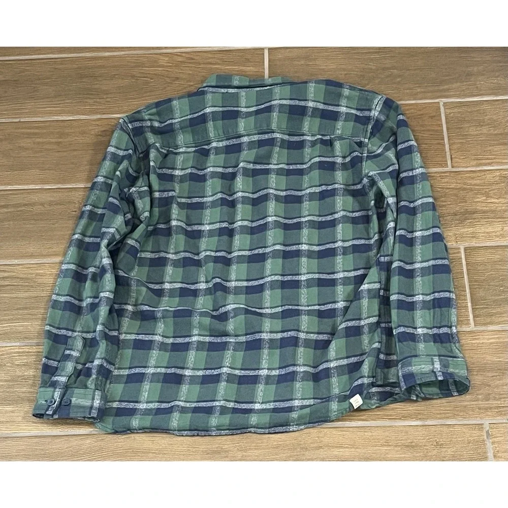 Vans Men's Off The Wall Classic Button-Up Flannel. Size Xtra Large See Photos! - Picture 7 of 7